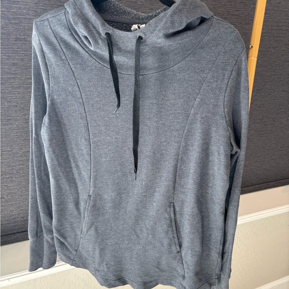 Z by Zella Charcoal Knit Hoodie